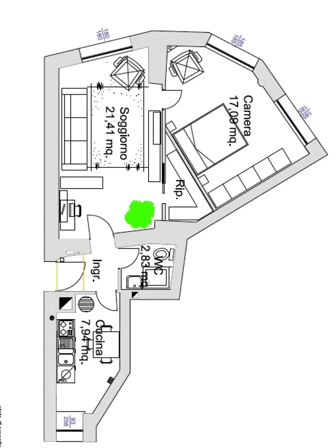Wohnung in 12049 Berlin: Erdgeschosswohnung in Berlin zu verkaufen.